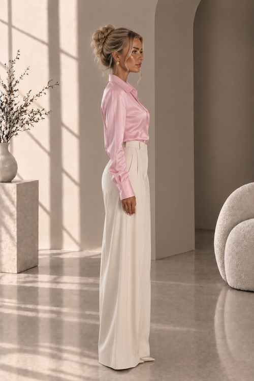 Women's Classic Button-Up Blouse