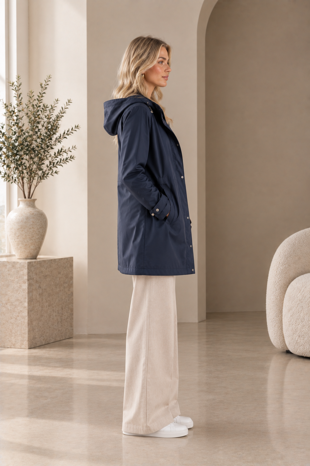 Women's Classic Hooded Jacket